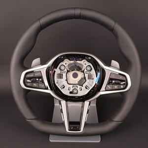 Volante de Cuero Personalizado para Automóvil Lci, Volante para <span class=keywords><strong>Bmw</strong></span> F10 M5 G42 530i G30 <span class=keywords><strong>430i</strong></span> I8 - Product Image 1