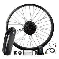 Kit de conversion de vélo électrique Fat Bike 26 pouces, moteur de moyeu arrière 48V 500W, roue à pneu large, kit de conversion de roue arrière pour vélo de neige