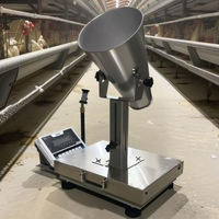 Balance numérique portable CONNECT pour volailles, équipement automatique de pesage des poulets pour la gestion de la ferme