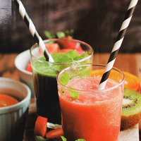 Robuuste smoothies-grade automatische blender, mixer, sapcentrifuge, fruit- en voedselverwerker, draagbare elektrische mini-molen