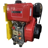 Moteur diesel monocylindre refroidi par eau Tengka 12 CV Euro 2 4 temps, démarrage électrique, pompe à roulement, facile à utiliser, pour bateau