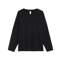 Tronsmart t-shirt à manches longues pour hommes, modèle 270, estival et décontracté, uni