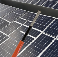 PV-Modell CE für IEC 60227 0,6/1kV 4mm² XLPO Hitzebeständige Ummantelung Verzinntes Kupfer Einadrig Rot Elektrische Leitungen