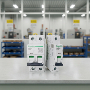 Interruptor Automático MCB Nuevo, <span class=keywords><strong>Acti</strong></span> 9 IC65N 2P C32A A9F18232 Schneider, Interruptor de Circuito Industrial Mini de Plástico - Product Image 1