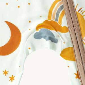 All'ingrosso del bambino delle ragazze del ragazzo del fiore della primavera dei vestiti a manica lunga delle bambine con stampa floreale del pigiama di bambù - Product Image 2