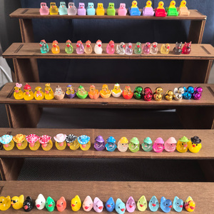 Vente en gros de figurines de <span class=keywords><strong>jardin</strong></span> de fées mignonnes, figurines artisanales en résine 3D pour canard de Pâques, jouets pour le bain - Product Image 6