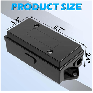 Màu sắc không thấm nước 7pin Trailer Hộp nối ABS <span class=keywords><strong>7</strong></span> cách điện Trailer hộp nối <span class=keywords><strong>7</strong></span> Pin Cáp kết nối hộp cho rewiring <span class=keywords><strong>RV</strong></span> - Product Image 3