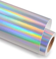 Vinilo Holográfico Cortable, Adhesivo, para Publicidad
