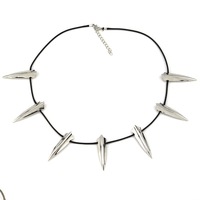 Collier Avengers Black Panther, film, Wakanda, roi T'Challa, collier ras du cou gothique pour homme, 7 griffes