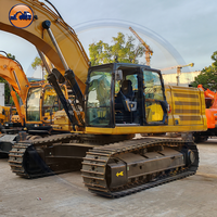 Meilleur prix pour une excavatrice Cat 345 d'occasion de 45 tonnes à vendre avec cabine, garantie d'un an, pour travaux en carrière, en stock, vente flash