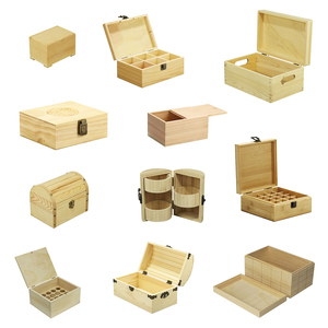 Scatola di immagazzinaggio <span class=keywords><strong>in</strong></span> <span class=keywords><strong>legno</strong></span> con coperchio scatola Stash Keepsake baule per organizzare gioielli monete carte piccolo tesoro erba scatola cassa decorativa - Product Image 4