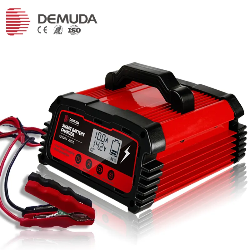 New AGM/GEL portable Car Truck Battery Charger Pulse Repair 12V 24V fast Auto Desulfator Automatic Battery Maintainer