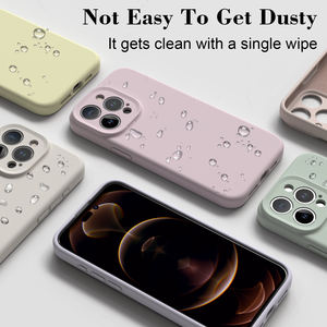 Cover Originale Antiurto in Vero Silicone Morbido e Microfibra Liquida per <span class=keywords><strong>iPhone</strong></span> 16 15 <span class=keywords><strong>14</strong></span> - Product Image 6