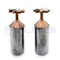 Fresa de ranura en T de carburo sólido SUPAL personalizada con recubrimiento AlTiN/TiSiN para accesorios de máquinas de fabricación OEM ODM
