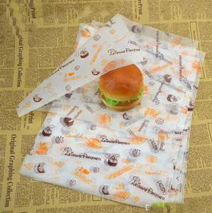 Wholesale Greaseproof <b>Brown</b> Kraft <b>Paper</b> <b>Rolls</b> Custom Printed Logo for Burgers Pizza Bread Lollipops Chewing Gum Food Wrapping - Product Image 4