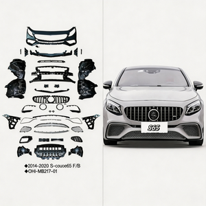 Kit Carrozzeria per Mercedes Benz Classe S Coupé W217 in Stile S63 AMG, Paraurti Anteriore e Posteriore, Griglia, Diffusore, Terminali di Scarico per Classe S <span class=keywords><strong>Cabrio</strong></span> - Product Image 1