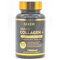 Capsules de peptide de collagène de poisson de collagène marin personnalisé de haute qualité
