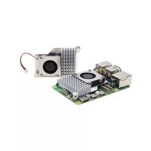 Nuovo Dissipatore di Calore Originale in Lega di Alluminio per Raspberry <span class=keywords><strong>Pi</strong></span> 5, Ventola di Raffreddamento Attiva per Raspberry <span class=keywords><strong>Pi</strong></span> - Product Image 2