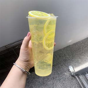 เครื่องดื่มจำลองขนาด 24 ออนซ์ ชานมไข่มุกเทียม ครีม นม น้ำผลไม้ เลมอน สำหรับตกแต่งหน้าร้านกาแฟ ร้านน้ำผลไม้ หรือหน้าต่างร้านค้า - Product Image 4
