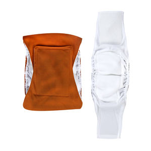 HIPHOPPET Couches pour chiens de compagnie à impression personnalisée Écologique Réutilisable Coton doux Lavable Réutilisable Couches pour chiens femelles Bande de ventre pour chiens mâles - Product Image 3