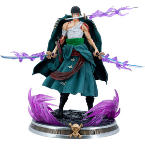 34CM 1 Pièce 1 Pièce <span class=keywords><strong>Roronoa</strong></span> <span class=keywords><strong>Zoro</strong></span> Collect Cadeau Japonais <span class=keywords><strong>Figurine</strong></span> Statue Anime PVC Figure Jouet - Product Image 6