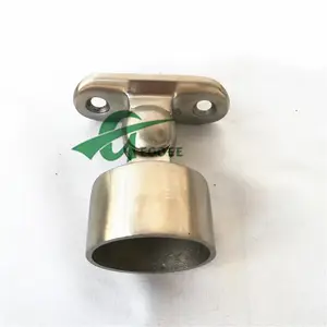 Stainless Steel Handrail Foshan Stainless Steel Round Pillar Fitting Stainless Steel Balustrade Hand Rails Top Bracket Support