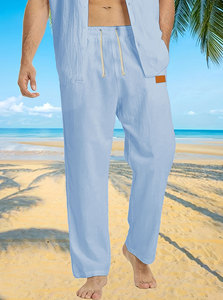 <span class=keywords><strong>Pantaloni</strong></span> di cotone da uomo diretti in fabbrica in cotone da uomo leggeri sport Casual traspirante ampio campione <span class=keywords><strong>misto</strong></span> <span class=keywords><strong>misto</strong></span> disponibile - Product Image 3