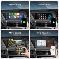 Radio para Auto A4 A5 con Linux, Pantalla Táctil con Bluetooth, Reproductor de DVD para Auto, Carplay, DSP, Estéreo Multimedia Linux de 8.8 Pulgadas para Audi A4 A5