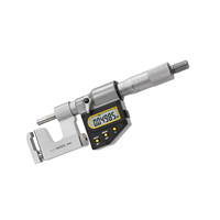 Micromètre numérique Asimeto de grande taille 150-175 mm ±0,004 mm IP65 avec étui rigide pour le service sur le terrain et l'inspection sur site