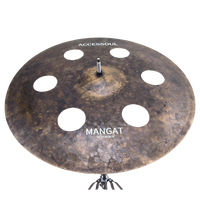 Accessoul Effect Crash Cymbals 16" 43cm B20 Bronze Ozone High Grade Professional Performance 1.7kg Many Sounds Drum Set