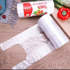 Rouleau de sacs à provisions biodégradables en PEHD/PEBD, certifiés ISO, à soufflets latéraux thermoscellables, personnalisables, à prix compétitif, pour supermarchés et expositions - Product Image 5