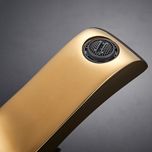 Modern Luxury <b>Single</b>-Hole Mounted Gold <b>Basin</b> Brass Mixer <b>Tap</b> Ceramic Core Lavatory Bathroom SEM-3107GS Gold <b>Basin</b> SEM-310 - Product Image 5