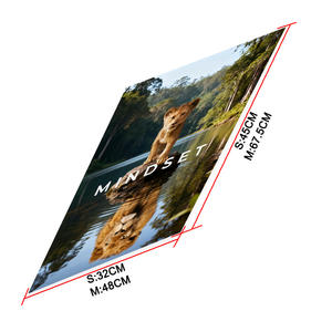 แม่เหล็กติดผนังสำหรับตกแต่งห้องทำงาน ลายคำคมสร้างแรงบันดาลใจ ขนาด 12.6 นิ้ว x 17.7 นิ้ว ของขวัญสุดเก๋ - Product Image 5