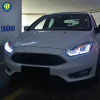 Faro Delantero YU GUANG Plug and Play para Ford Focus MK3 2015-2018, Accesorios de Coche con Faros LED Modificados y Lente de Proyector