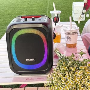 Mosbros Karabox 7K Phổ Biến Thiết Kế Công Suất Cao Karaoke Loa Với 2Micro Xách Tay Loa Không Dây RGB Ánh Sáng - Product Image 1