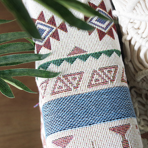 Boho Dệt Sofa Chăn Ném Với Tua Trang Trí Nội Thất Sofa Slipcover Cắm Trại Ném Chăn - Product Image 5