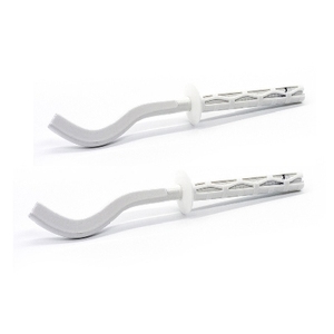 Soportes roscados planos para radiadores de aluminio 9 x 220 mm 2 piezas - Product Image 1