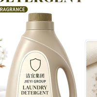 Détergent à lessive liquide bicolore dégradé or champagne et bronze profond, produits de nettoyage pour la lessive