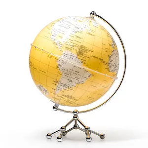 Wellfun Popular Wholesale Led Decorative Globes Customized Products Creative Crafts Gift Map Of The World Globe