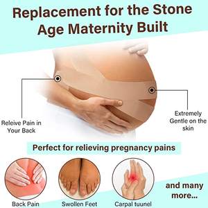 Plester Kinesiologi untuk Mengatasi Nyeri Punggung Bawah dan Stretch Mark, serta Mengangkat Perut Saat Kehamilan - Product Image 3
