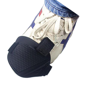 Protège-chaussures de moto d'hiver pour le changement de vitesse avec doublure en maille, coussinet de protection pour le levier de vitesse, protège-chaussures de frein, colle de fixation pour équipement - Product Image 1