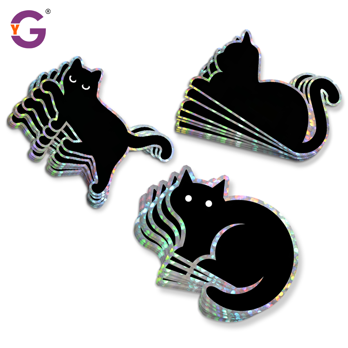 Film holographique à points de cristal