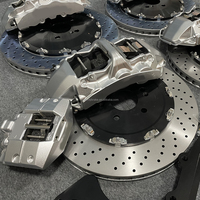 Kit de Freinage Amélioré pour Audi A4 A5 A6 A8 S6 S8 S5 S4 VW Golf R GTI MK7, Grand Kit de Freinage, Étrier de Frein à 8 Pistons, Arrière 4 Pistons avec EPB