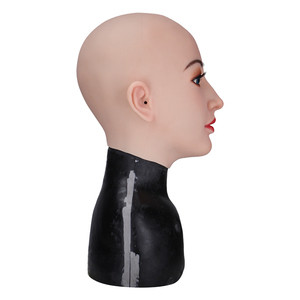 Thực tế Silicone vẻ đẹp mặt nạ phụ nữ Headgear prank Prop Halloween lễ hội cosplay ảnh đạo cụ Bar Club Rave Nguồn cung cấp bên - Product Image 3