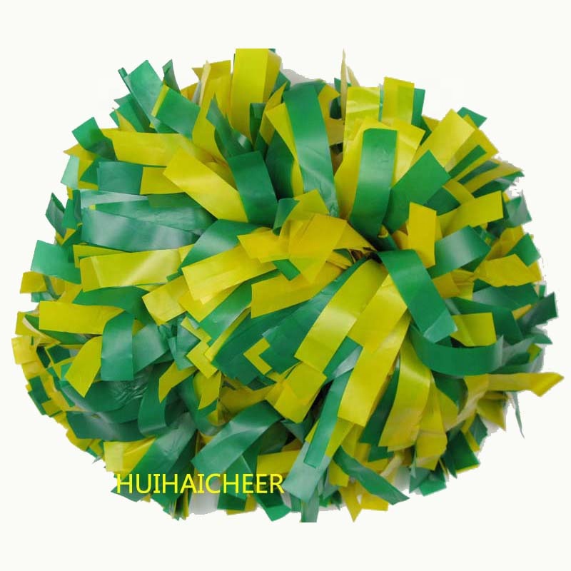 New cheerleading plastic pom poms for cheerleaders with factory price