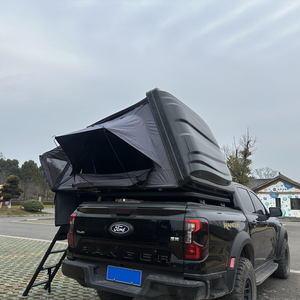 Customized Design ABS Hard Roof Top Tent for Car Stylish Four-Season Use UV-Resistant <b>Waterproof</b> 45 <b>Foam</b> Mattress - Product Image 2