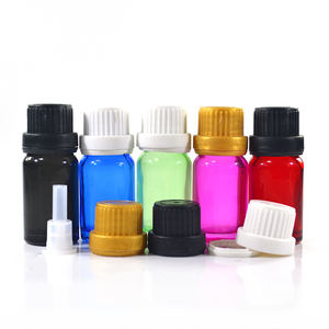 थोक बिक्री 5 मिली 10 मिली 15 मिली 30 मिलीलीटर छोटी भूरे रंग की एम्बर यूरो ड्रोपर ग्लास सुगंध इत्र के साथ आवश्यक तेल की बोतल - Product Image 5