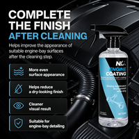 Spray para el Cuidado del Compartimento del Motor, 500 ml, Revestimiento para el Compartimento del Motor, para el Cuidado y Detallado de Superficies de Plástico y Goma