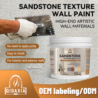 Peinture murale acrylique effet pierre et imitation marbre, revêtement liquide artistique pour la décoration des bâtiments
