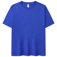 YKH verano 230GSM ropa de calle de algodón puro logotipo propio personalizado camisetas de peso pesado para hombres Camiseta de manga corta de alta calidad